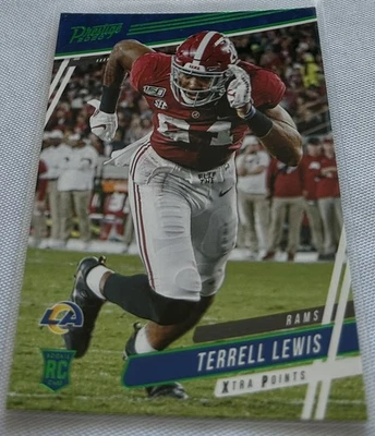 2020 Panini Prestige Football Terrell Lewis Los Angeles Rams Green rookie #281 - Image 1 of 4