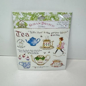 Susan Branch Stickers “Life Itself Is The Proper Binge” Sealed Pack 2 Sheets - Picture 1 of 2