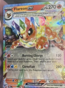 Flareon ex - (Sello de Evoluciones Prismáticas) 014/131 Tarjetas y Productos Varios - Imagen 1 de 2