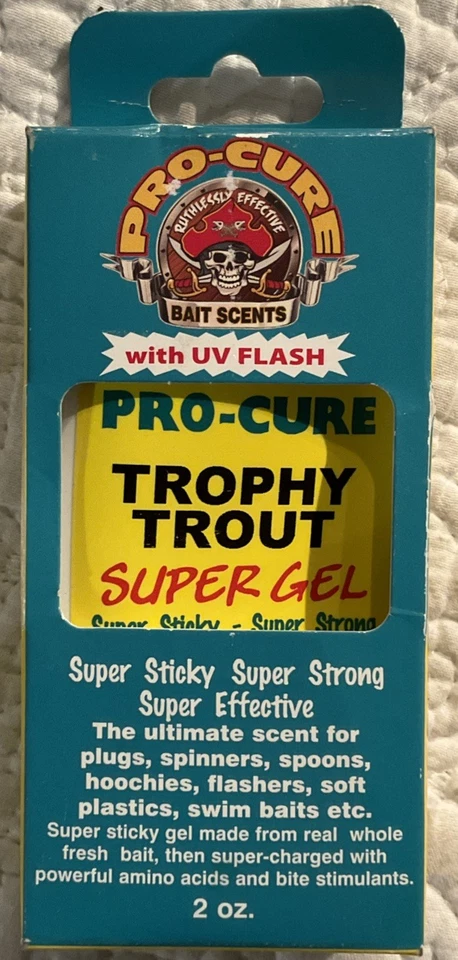 Pro-Cure Super Gel Freshwater Fishing Attractants 2 oz. “Trophy Trout”” - Image 1 of 1