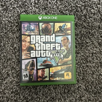 Grand Theft Auto V (Xbox One, 2014) Map Included  - Image 1 of 3