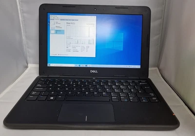Dell Latitude 3190, Celeron N4120, 64GB, 4RAM, Win 10, 11.6" NO CHARGER - Image 1 of 4