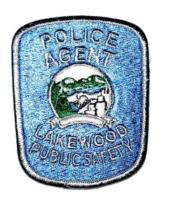 LAKEWOOD – POLICE AGENT PUBLIC SAFETY - COLORADO CO Sheriff Police Patch MOUNTAI - Picture 1 of 1