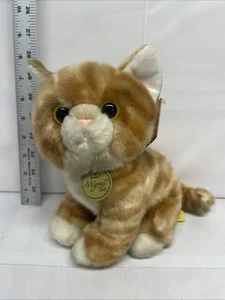 Giocattolo morbido gatto 8" arancione Miyoni Tots Tabby - Aurora Peluche Mondo NUOVO - Foto 1 di 5