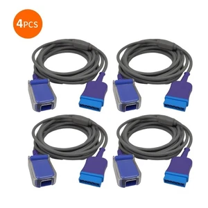 4PCS GE 2021406-001 SpO2 Interconnect cable, Nellcor OxiMax, 3m/10ft, Certified - Picture 1 of 1