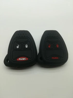 2*Cubierta de llave para brújula Jeep Wrangler Chrysler Aspen PT CRUISER CALIBRE DODGE Foto 1 de 4