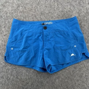 Pantalones Cortos Híbridos Pelagic Oceanflex Para Mujer 4 Azul Pesca Natación Secado Rápido - Imagen 1 de 10