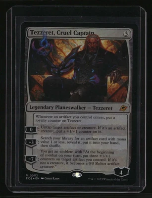 Edge of Eternities Tezzeret, Cruel Captain Prerelease Foil - Image 1 of 2