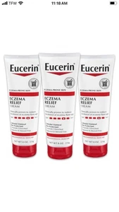 Eucerin Eczema Relief Cream, Full Body Lotion for Eczema-Prone Skin, Moisturi... - Picture 1 of 12