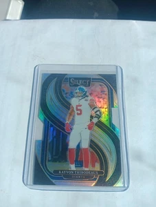 KAYVON THIBODEAUX 2024 SELECT PREMIER LEVEL  GIANTS Die Cut  - Picture 1 of 2