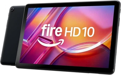 Amazon Fire HD 10 32GB 10.1" Tablet with Wi-Fi - 13th Gen (Black) Ships 11/14 - Image 1 of 4