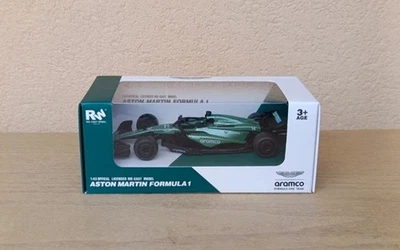 Aston Martin AMR23 Fernando Alonso modellino Formula 1 Die Cast 1/43 RW diecast - Immagine 1 di 4