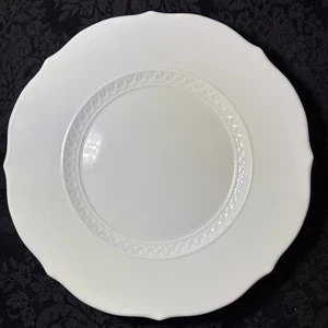 (1) Richard Ginori Italy Museo Wave Speiseteller - Italy - weißes Porzellan - Bild 1 von 4