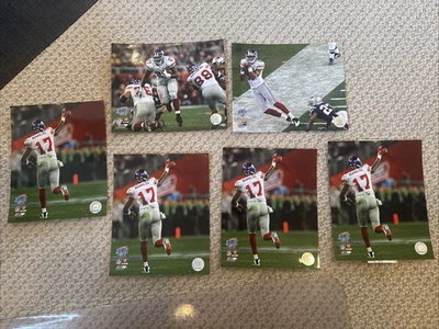 Plaxico Burress 8x10 New York Giants Superbowl Photos - Image 1 of 4