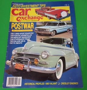 CAR EXCHANGE MAGAZINE APRIL 1987 - Picture 1 of 3