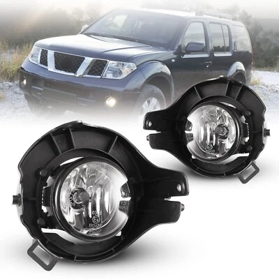 Fog Light For 2005-2009 Nissan Frontier PAIR Bumper Clear Driving Lamps Assembly - Изображение 1 из 4
