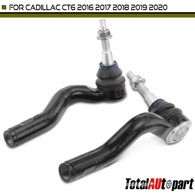 2x Nuevo extremo de barra de amarre para Cadillac CT6 2016 2017 2018 2019 2020 exterior izquierdo y derecho Foto 1 de 4