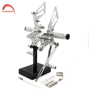 For Suzuki TL1000S TL1000R 1997-2002 2003 CNC Rearsets Footpegs Footrest Pedals - Picture 1 of 16