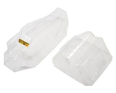 JConcepts Tekno EB410 "F2" 4WD Buggy Body w/6.5" Aero Wing (Clear) [JCO0354] - Image 1 of 2