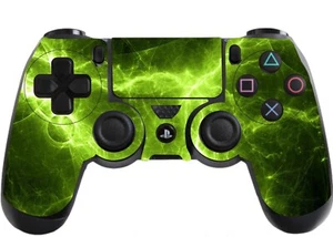 Pegatina de controlador Green Electric Playstation 4 (PS4) / Recubrimiento / Envoltura / PS27 - Imagen 1 de 5