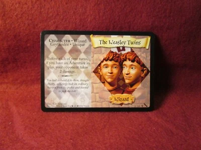 The Weasley Twins: Harry Potter TCG - Chamber of Secrets Set - 53/140 RARE - Image 1 of 2