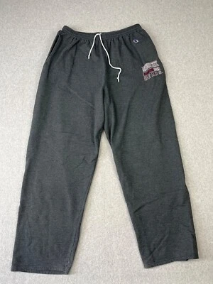 Мужские тренировочные штаны Missouri State University Bears 2XL серые свободного покроя Champion - Изображение 1 из 4