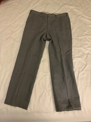 DAKS винтажный London чисто шерсти серый официальный платье брюки талии 34 длина 30 - Изображение 1 из 4