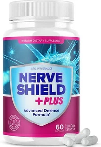 Nerve Shield Plus Pills Original Supplement Advanced Nerve Formula (60 Capsules) - Picture 1 of 4