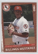2003 Grandstand Billings Mustangs Carlos Guevara