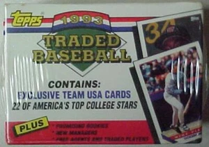 1993 Topps Traded 132 Card Set Sealed - Imagen 1 de 2