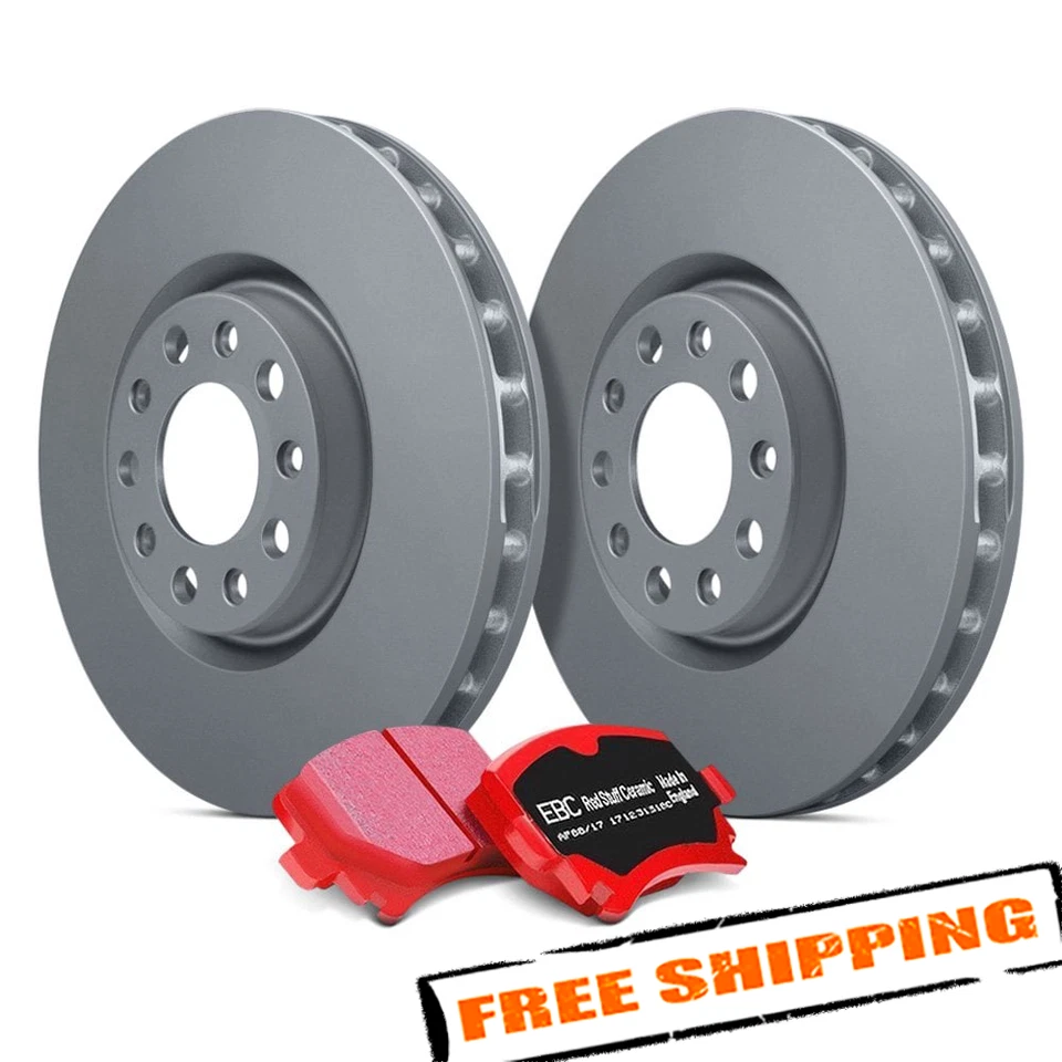 Kit de freno trasero liso firma luz etapa 12 EBC S12KR1386 para BMW X1 2013-2015 Foto 1 de 4