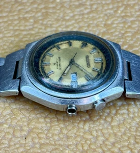 Seiko 4006-6060 Automatic Watch Bellmatic Vintage Men's Beige Dial Restore - Picture 1 of 7