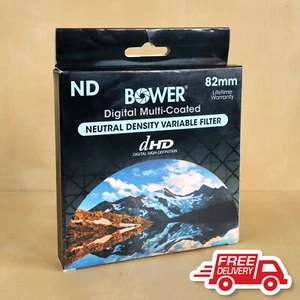 BOWER NEUTRAL DENSITY VARIABLE FILTER 82mm *FREE POST* DISPATCHES FROM SYDNEY - Picture 1 of 4