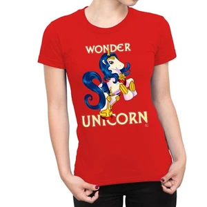 1Tee Damen Wonder Unicorn Superheld T-Shirt - Bild 1 von 25