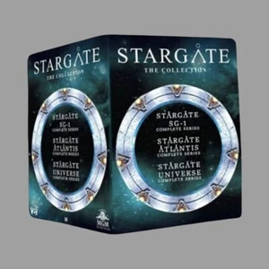 Stargate The Complete Series Collection DVD Set SG-1+ATLANTIS+UNIVERSE SGU - Imagen 1 de 2