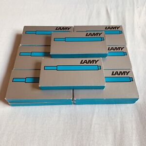 14x LAMY T10 Patrone Tinte Pacific Special Edition 2017