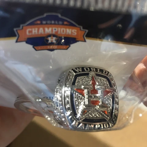 Houston Astros 2022 World Series Champions Ring Key Chain Cover