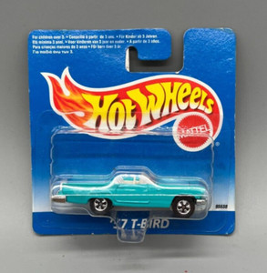 1997 Mattel Hot Wheels '57 T-Bird 95538 ORIGINAL BOXED SHORT CARD