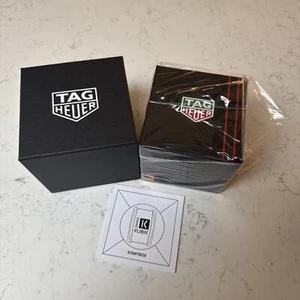 Collectors Edition Tag Heuer Black Swiss Kubik Watch Winder Starter Box BNIB - Picture 1 of 5