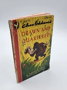 Drawn and Quartered by Chas Addams a Bantam Book paperback #37 Cartoons Humor - Bild 1 von 9