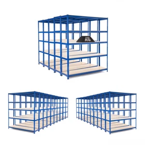 25 x Heavy Duty Garage Racking/Shelving 200kg UDL Per Shelf 1800mmx1500mmx450mm - Picture 1 of 2