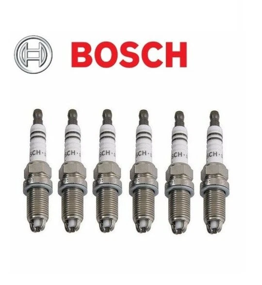 Juego de 6 bujías BOSCH 12 12 9 063 428 para BMW E34 525i E36 325i M3 E39 528i Foto 1 de 1