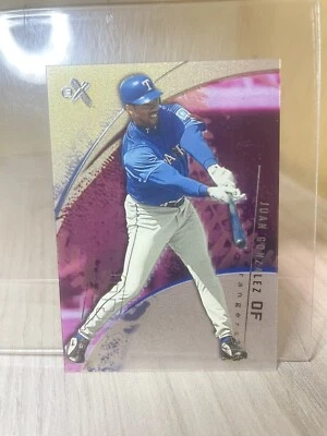 2002 E-X Baseball #47 Juan Gonzalez Texas Rangers - Image 1 of 2