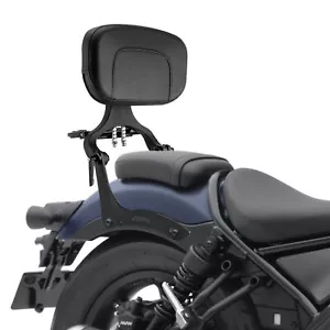 MOFUN Multi-Function Adjustable Backrest For 2017-2025 Honda Rebel CMX300 CMX500 - Picture 1 of 16