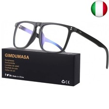 Gimdumasa Occhiali Da Computer Luce Blu Anti Filtro Blue Per UV PC Gaming Uomo