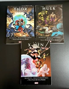Marvel Masterworks The X-MEN The Incredible Hulk The Mighty Thor Volume #1 #2 #5 - Bild 1 von 24