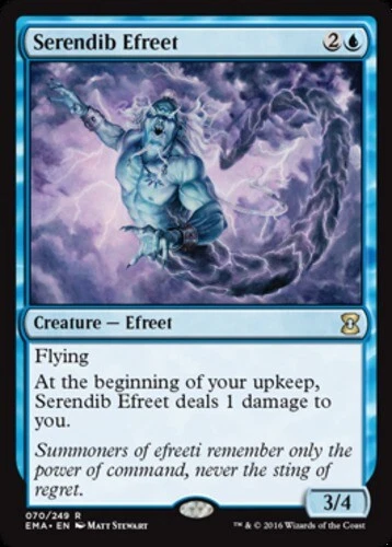 Serendib Efreet ~ Near Mint Eternal Masters MTG Magic UltimateMTG Blue Card - Image 1 of 1