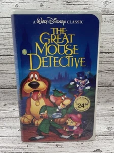 Walt Disney Classic Collection The Great Mouse Detective 90’s VHS, New, Sealed - Imagen 1 de 5