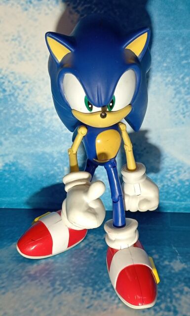 Boneco Sonic The Hedgehog - Shadow 11 Pontos Articulações 10 cm