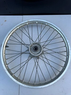 Rueda delantera yamaha DID 21" plata yz yzf 125 125x 250 250x 250f 426f 450f Foto 1 de 4